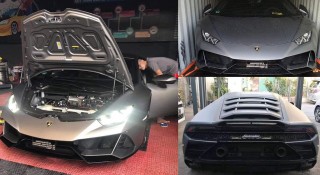 Chiêm ngưỡng Lamborghini Huracan Evo đầu tiên về Việt Nam